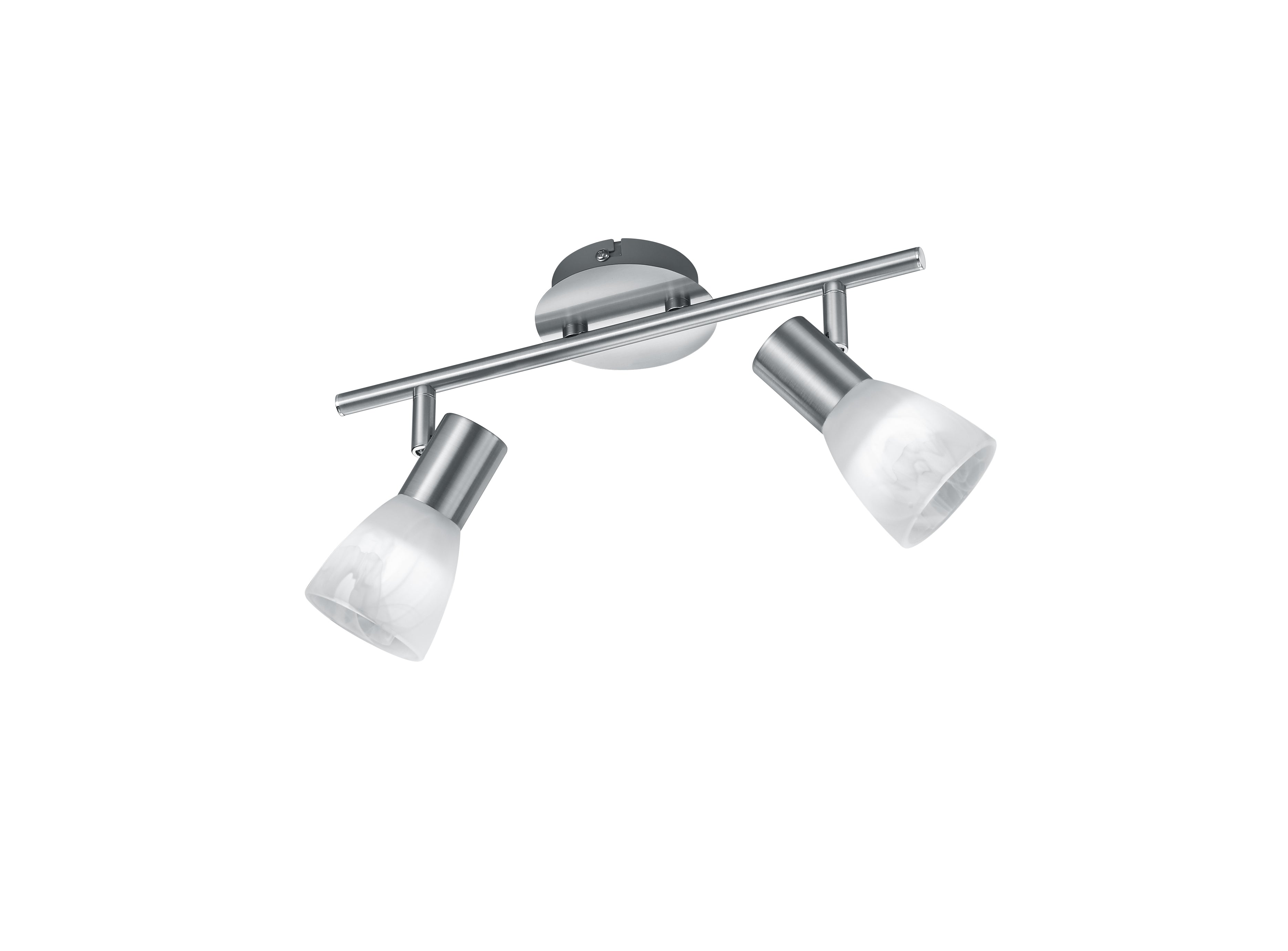 Faretto da Interno a LED in Metallo Nickel Opaco