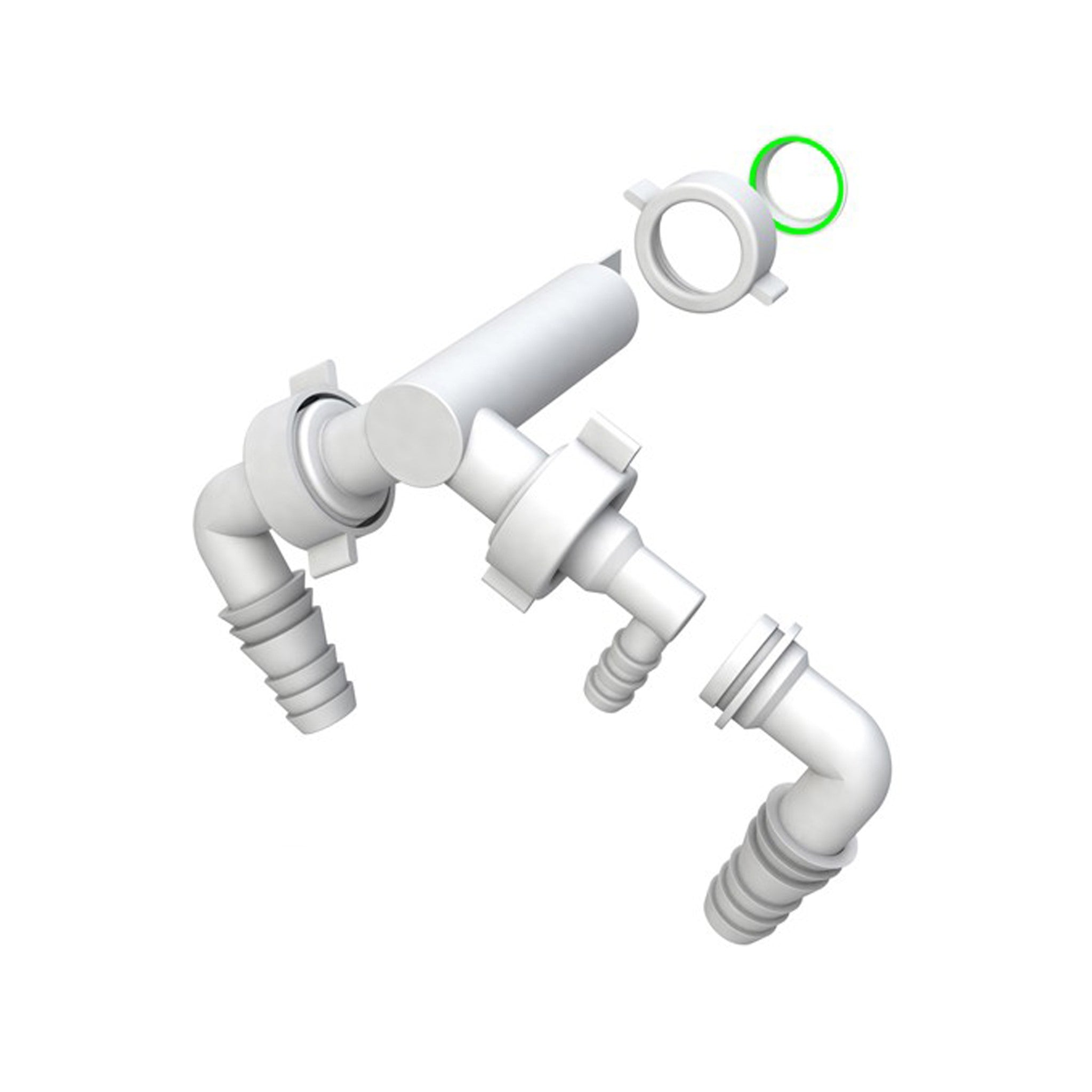Doppio Raccordo Bonomini Per Scarico Lavatrice Asciugatrice Bonomini 3940EC44B0