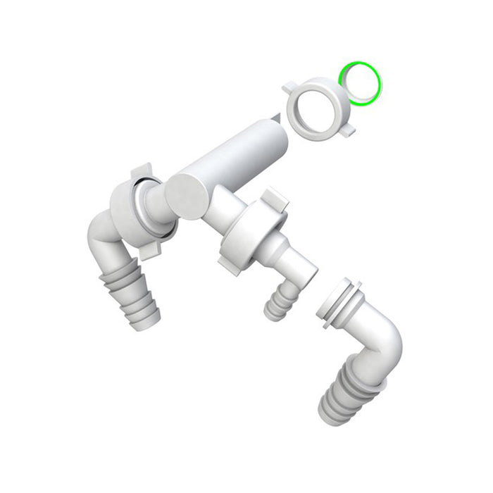 Doppio Raccordo Bonomini Per Scarico Lavatrice Asciugatrice Bonomini 3940EC44B0