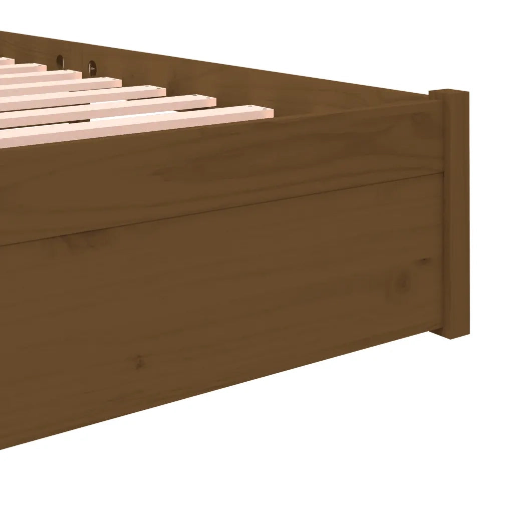 Giroletto senza Materaso Ambra in Legno Massello 120x190 cm 814922