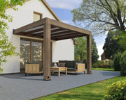 Pergola Helsinki 3X3.4 m Pergola in legno di cedro