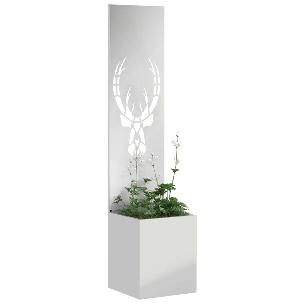 Schermo per privacy in giardino Argento 32 x 32 x 150 cm CFW2769339