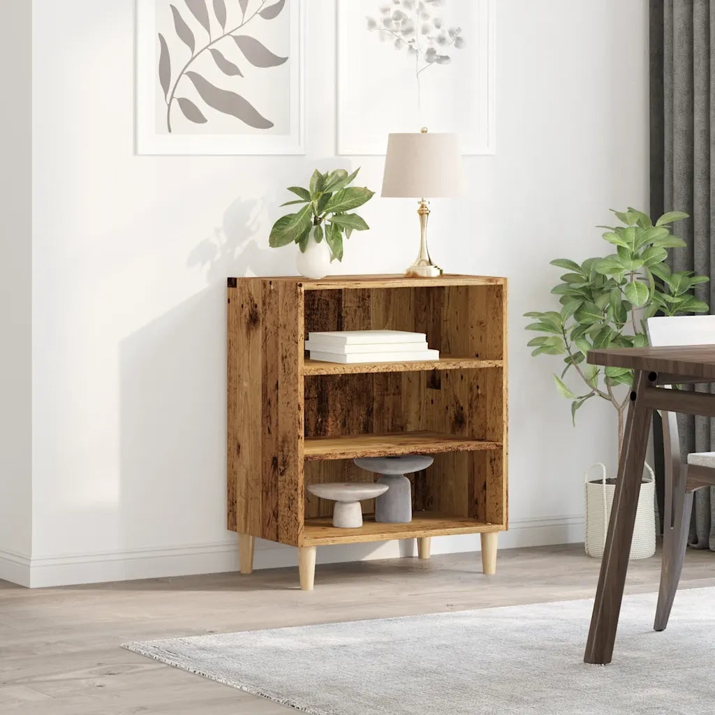Credenza-Buffet-Armadio da cucina Legno Antico 57x35x75 cm in Truciolato