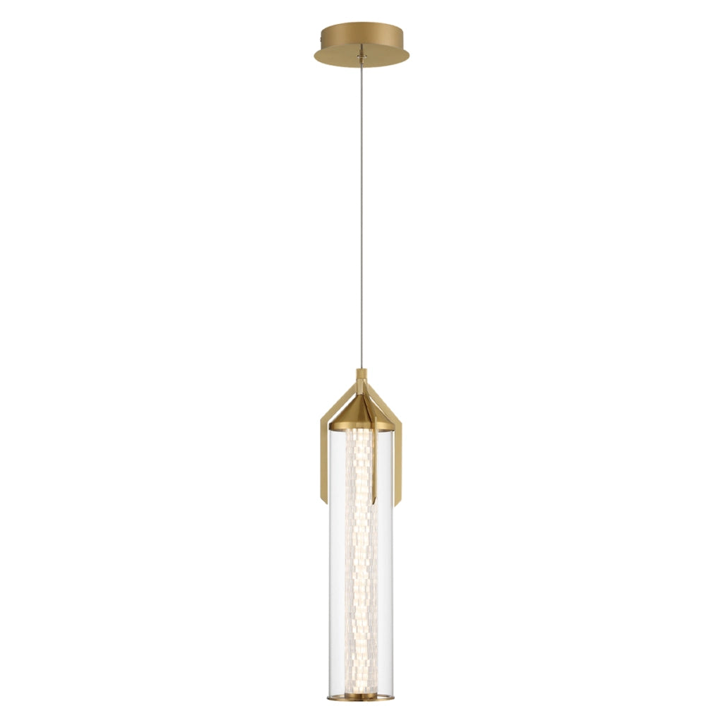 Lampada a sospensione Espada Quintiesse LED 18W ottone
