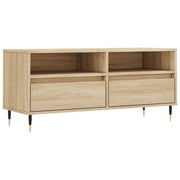 Mobile TV | Armadietto TV | Mobile Porta TV Rovere Sonoma 100x34,5x44,5 cm in Legno Multistrato