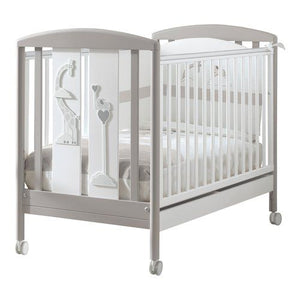 Lettino pali 0127savanagr savana bianco grigio bianco grigio