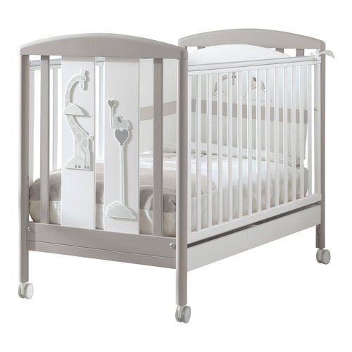 Lettino pali 0127savanagr savana bianco grigio bianco grigio