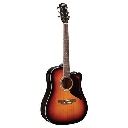 Chitarra acustica eko 06216650 ranger cw eq brown sunburst
