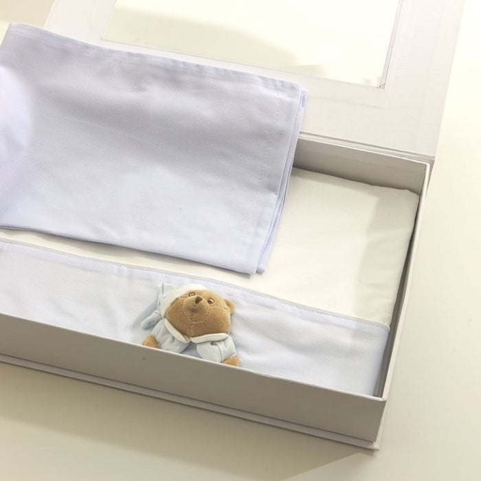 Lenzuola carrozzina puccio azz 12815a