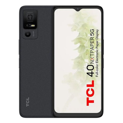 Tcl 40 nxtpaper 5g tim starlight black 6.6 6gb/256gb dual sim - TC405GN-TIM
