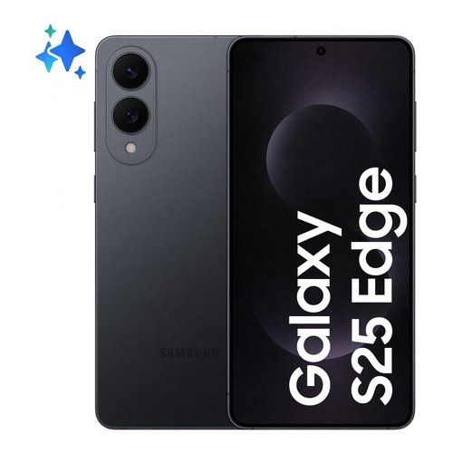 Smartphone samsung 787708 galaxy ai s25 edge tim titanium jetblack