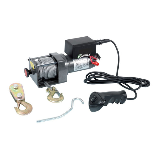 Verricello Elettrico  Da Fissare Con Comando A Distanza 12V - Ribimex PE12V