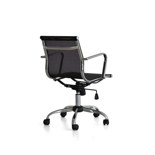 Poltrona Leila Dirig Nera In Maglina