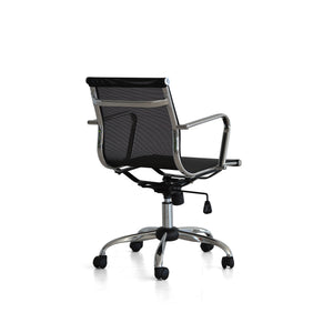 Poltrona Leila Dirig Nera In Maglina