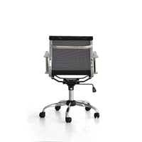 Poltrona Leila Dirig Nera In Maglina