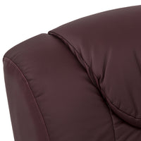 Poltrona Relax Disa A Bordeaux Similpelle Manuale 