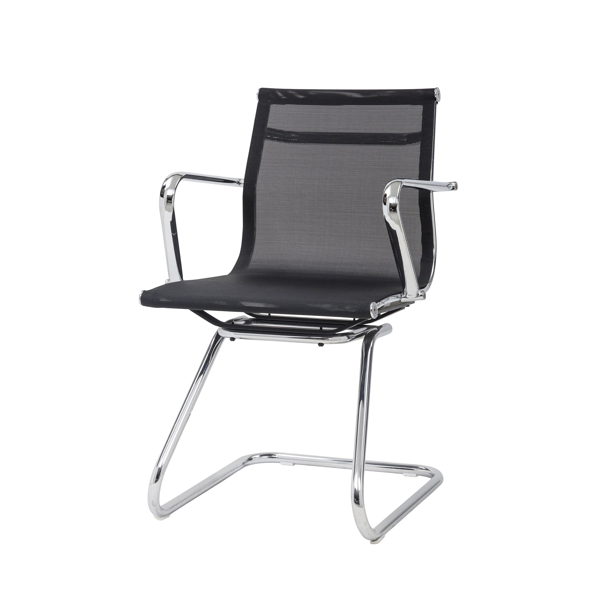 Set Da 2, Poltrone Leila Attesa Nera In Maglina - 55*54*87