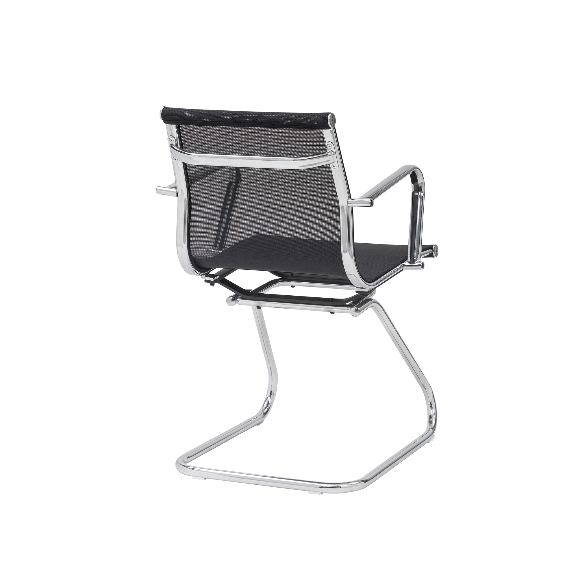 Set Da 2, Poltrone Leila Attesa Nera In Maglina - 55*54*87