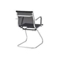 Set Da 2, Poltrone Leila Attesa Nera In Maglina - 55*54*87