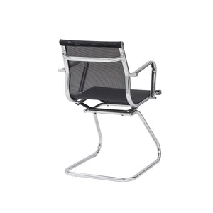 Set Da 2, Poltrone Leila Attesa Nera In Maglina - 55*54*87