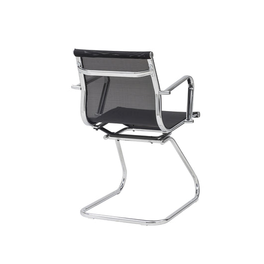 Set Da 2, Poltrone Leila Attesa Nera In Maglina - 55*54*87