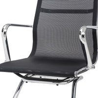 Set Da 2, Poltrone Leila Attesa Nera In Maglina - 55*54*87