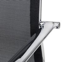 Set Da 2, Poltrone Leila Attesa Nera In Maglina - 55*54*87