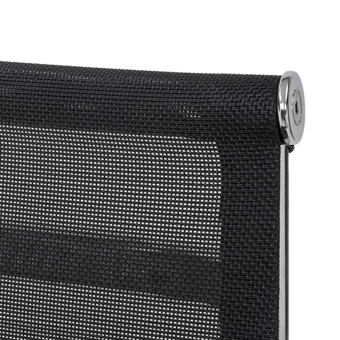 Set Da 2, Poltrone Leila Attesa Nera In Maglina - 55*54*87