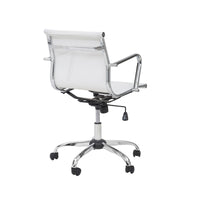 Poltrona Leila Dirig Bianca In Maglina