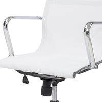 Poltrona Leila Dirig Bianca In Maglina