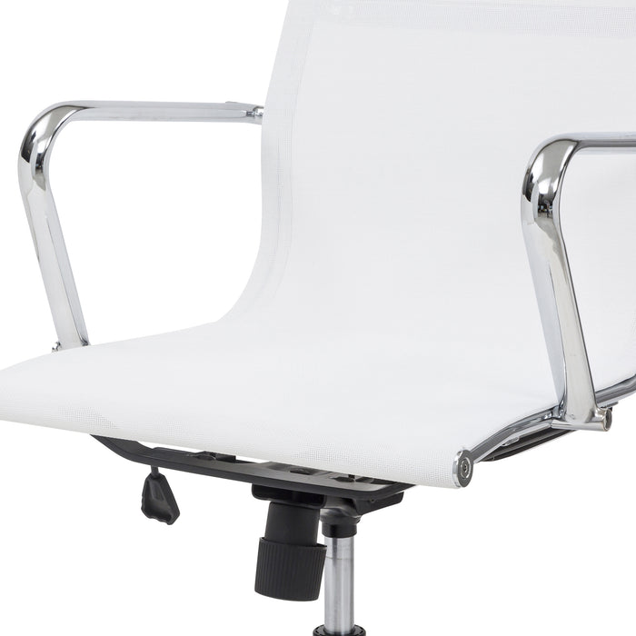 Poltrona Leila Dirig Bianca In Maglina