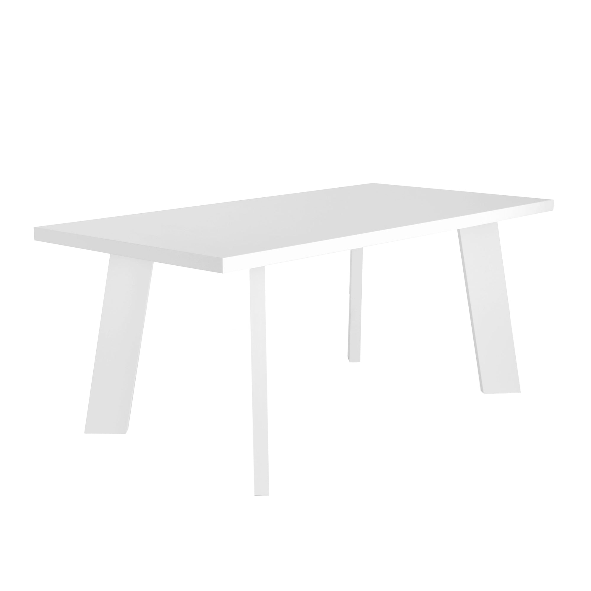 Tavolo Patos Bianco Lacc. Bianco