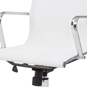 Poltrona Leila Pres Bianca In Maglin-56*54*104/114