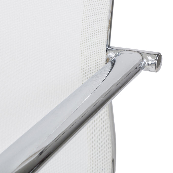 Poltrona Leila Pres Bianca In Maglin-56*54*104/114