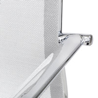 Set Da 2, Poltrone Leila Attesa Bianca In Maglina -55*54*87