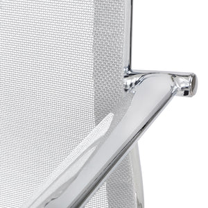 Set Da 2, Poltrone Leila Attesa Bianca In Maglina -55*54*87