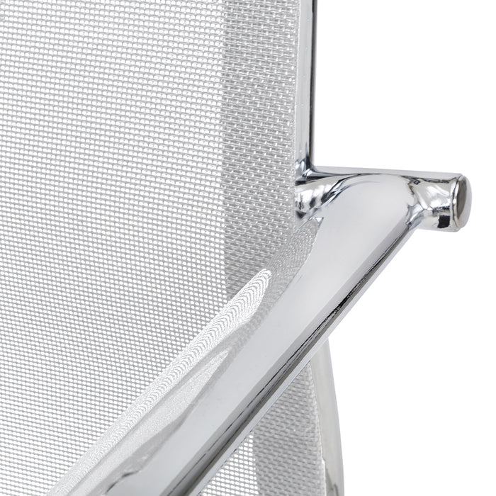 Set Da 2, Poltrone Leila Attesa Bianca In Maglina -55*54*87