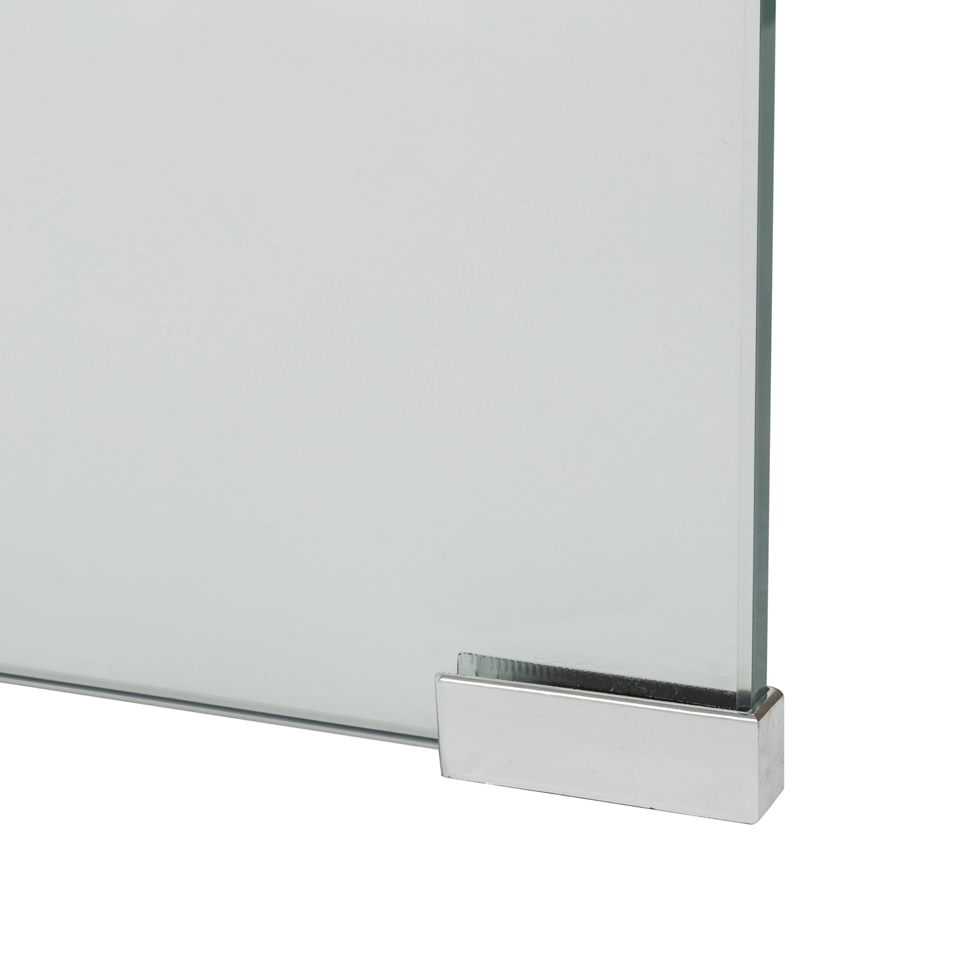 Set Da 2,Consolle Glamour In Vetro Temp. Trasp - 110*35*75