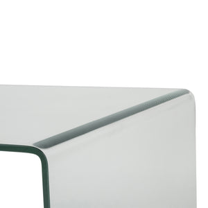 Set Da 2, Tavolini Suite In Vetro Temp. Trasp.