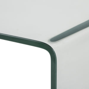 Set Da 2, Tavolini Suite In Vetro Temp. Trasp.