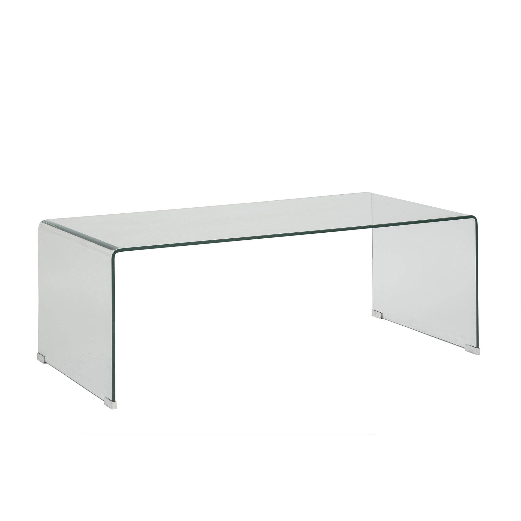 Set Da 2, Tavolini Suite In Vetro Temp. Trasp.