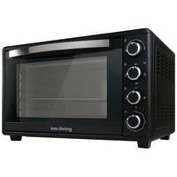 Innoliving fornetto elettrico inn-792 con capaccità 45 litri cottura statico/ventilato potenza 2000 w colore nero - 8034077467925