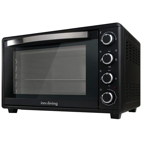 Innoliving fornetto elettrico inn-792 con capaccità 45 litri cottura statico/ventilato potenza 2000 w colore nero - 8034077467925