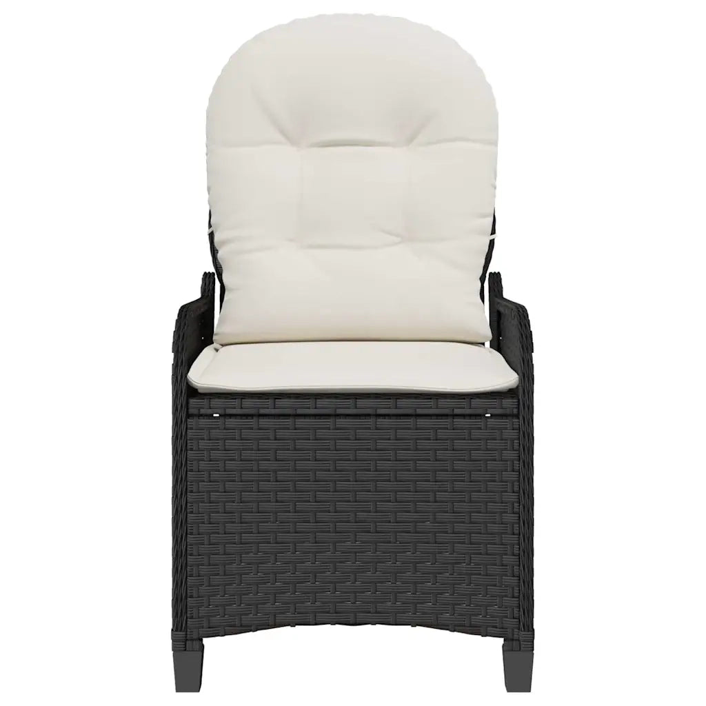 Poltrona reclinabile Nero 56 x 66 x 95 cm polyrattan CFW5623520
