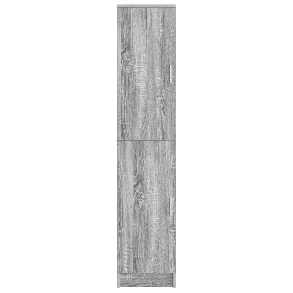 Credenza-Buffet-Armadio da cucina Grigio Sonoma 35 x 39 x 168 cm