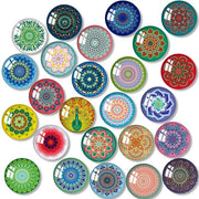 Magnetici per frigorifero, 30 magneti decorativi per lavagna e frigorifero, disegni mandala per bambini e adulti
