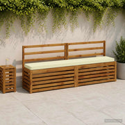 Cuscini per Panchina a 2 Pezzi VUGHT 2 pcs 100% Poliestere 950855