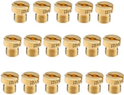 Set di aste carburatori M6 - 17 pezzi - Qualità elevata - Adatto per scooter, motori, barbecue a gas - Duraturo e affidabile