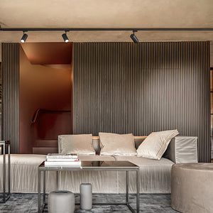 Faretto Per Binario Metallo Nero Led 20W 4000K