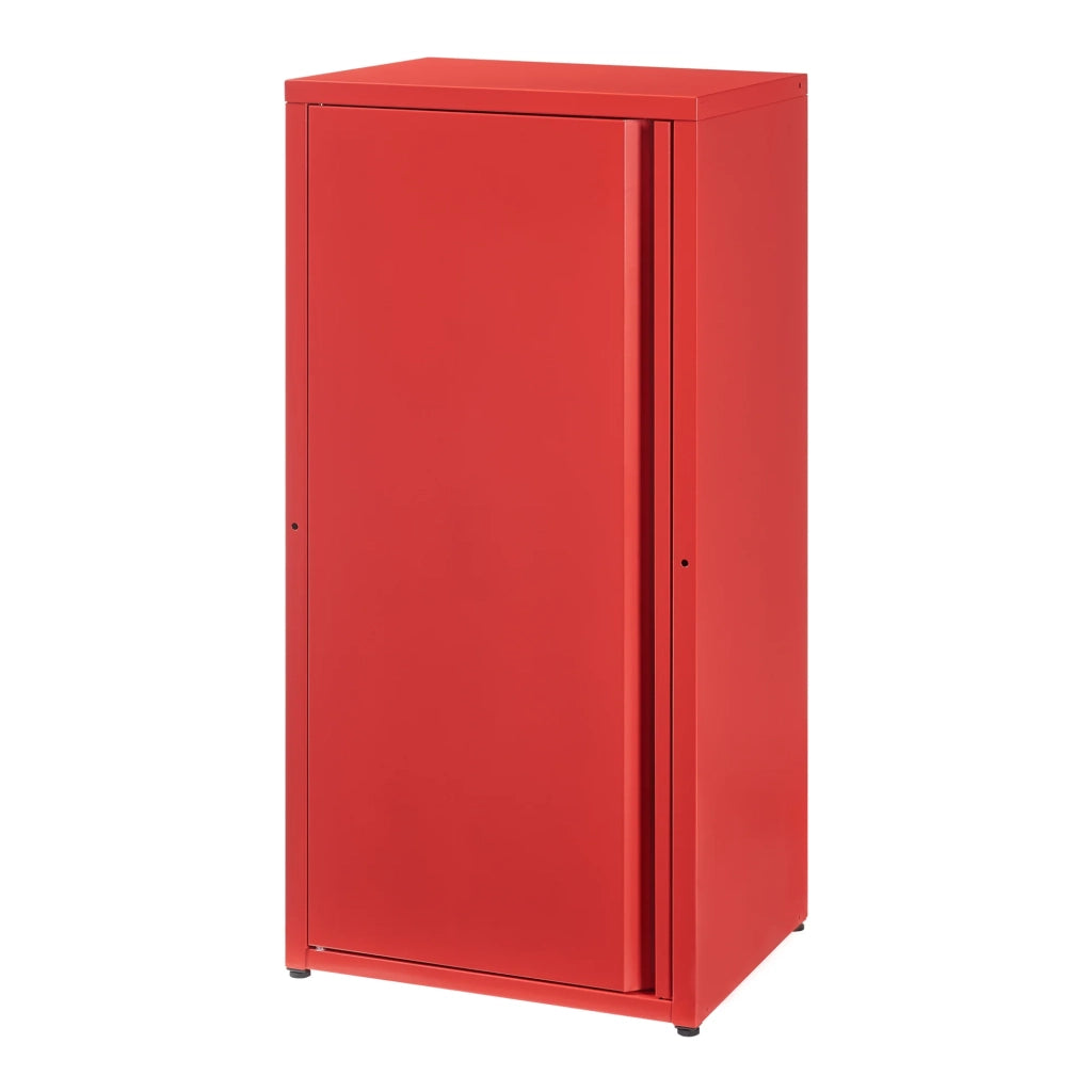Mobiletto/scaffale in metallo rosso 88 x 40 x 35 cm 03_0008908